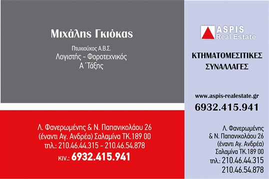 Μιχαήλ Γκιόκας - ASPIS Real Estate